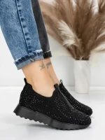 Sneakers Dama 5H67 BLACK | MEI