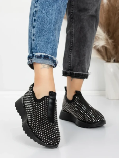 Sneakers Dama 5H67 GUNCOLOR | MEI