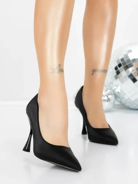 Pantofi Stiletto 5XKK79 BLACK | MEI