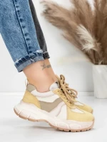 Pantofi Sport Dama din piele naturala HY3393 GREEN | ADVANCER