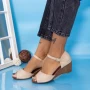 Ženski sandali s platformo GH1930 Bež | Mei
