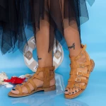 Ženske sandale LE227 Svetlo Rjava | Mei