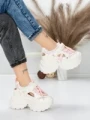 Pantofi Sport Dama cu Platforma 0897-27 PINK | MEI
