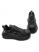 Pantofi Sport Barbati din piele naturala 9336 BLACK | ADVANCER