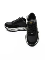 Pantofi Sport Barbati din piele naturala 2750 BLACK | ADVANCER