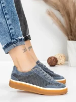 Pantofi Sport Dama din piele naturala 2501-1 GREY | ADVANCER