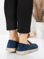 Pantofi Casual Dama din piele naturala 81980-2 DARK BLUE | ADVANCER