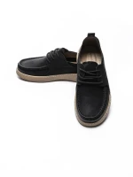 Mocasini Barbati din piele naturala A90007 BLACK | ADVANCER