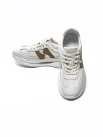 Pantofi Sport Barbati din piele naturala 69025 APRICOT | ADVANCER