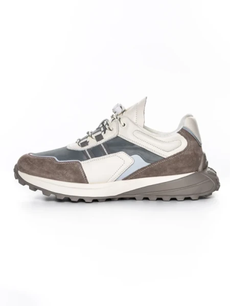 Pantofi Sport Barbati din piele naturala 20676 GREY | ADVANCER