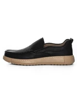 Mocasini Barbati din piele naturala A90006 BLACK | ADVANCER