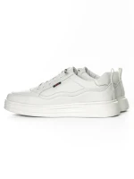 Pantofi Sport Barbati din piele naturala W27017 WHITE | ADVANCER
