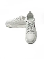 Pantofi Sport Barbati din piele naturala W27017 WHITE | ADVANCER