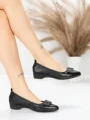 Balerini Dama din piele naturala 518-1 BLACK | ADVANCER