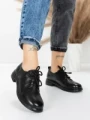 Pantofi Casual Dama din piele naturala 5211507 BLACK | ADVANCER
