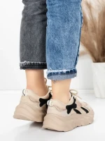 Pantofi Sport Dama din piele naturala 8255 BLACK | ADVANCER