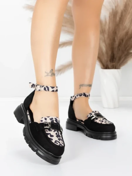 Pantofi Casual Dama 5H59 LEOPARD PRINT | MEI