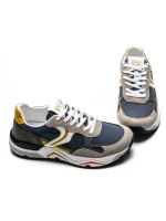 Pantofi Sport Barbati din piele naturala 2C717 YELLOW | ADVANCER