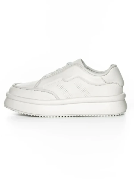 Pantofi Sport Barbati din piele naturala 5316 WHITE | ADVANCER