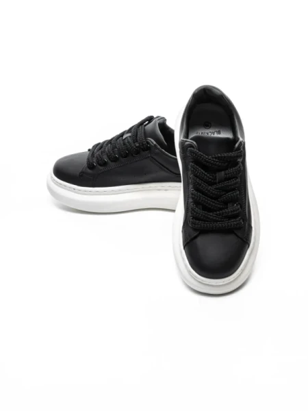 Pantofi Sport Barbati 5Q56 BLACK-WHITE | EXCENTRIC SHOES