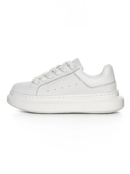 Pantofi Sport Barbati 5Q56 BEIGE-WHITE | EXCENTRIC SHOES