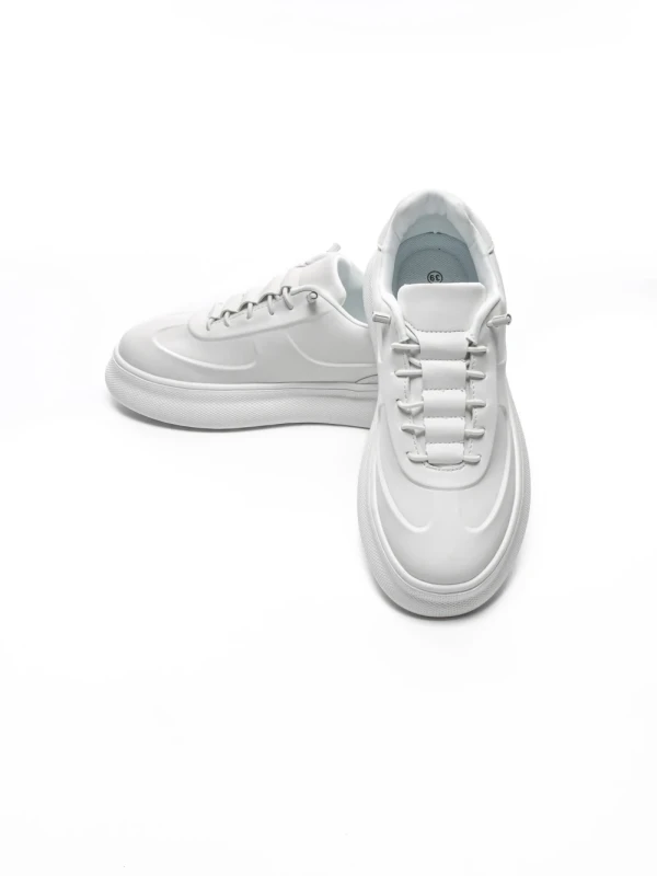 Pantofi Sport Barbati 5Q58 BEIGE-WHITE | EXCENTRIC SHOES