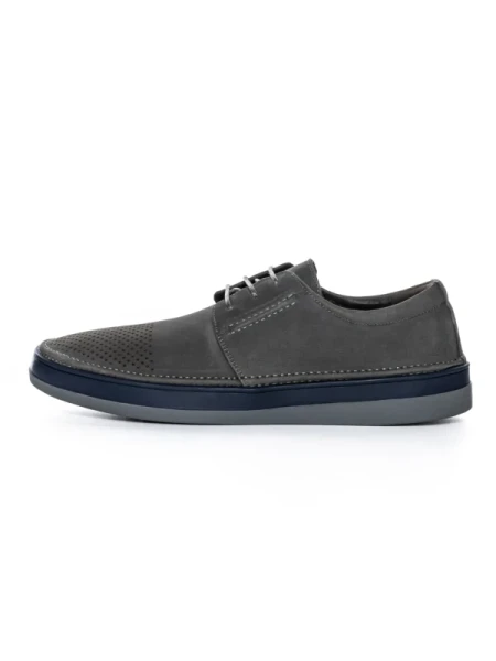 Pantofi Casual Barbati din piele naturala W011-5 GREY | ADVANCER