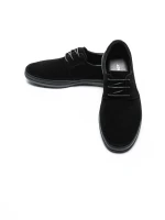 Pantofi Casual Barbati din piele naturala W011-5 BLACK | ADVANCER