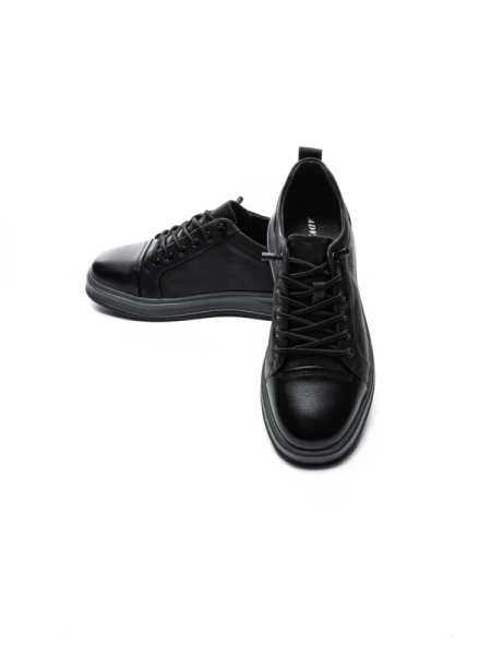Pantofi Sport Barbati din piele naturala W27019 BLACK | ADVANCER