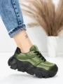 Pantofi Sport Dama din piele naturala 9805 GREEN | FRANCO GERARDO