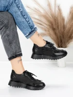 Sneakers Dama 5H66 BLACK | MEI