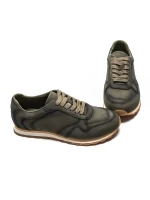 Pantofi Casual Barbati din piele naturala 3-1066-12 GREEN | ADVANCER