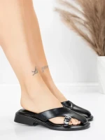 ženski copati z nizkim podplatom 5GS63 Črna | Mei