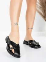 ženski copati z nizkim podplatom 5GS63 Črna | Mei