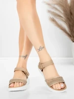 Ženski sandali s platformo 5GS68 Breskev | Mei