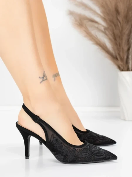 Stiletto čevlji 5LE30 Črna | Mei