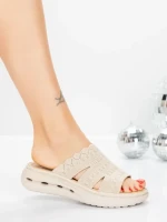 Papuci Dama cu Talpa Joasa 5GS30 BEIGE | MEI
