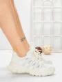 Pantofi Sport Dama din piele naturala 2382-1 WHITE | FRANCO GERARDO
