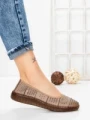 Balerini Dama din piele naturala 2211-2 APRICOT | BERLINER