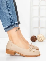 Balerini Dama din piele naturala 3651 APRICOT | BERLINER