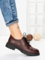 Pantofi Casual Dama din piele naturala 3218Q05 WINE | BERLINER