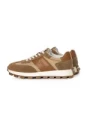 Pantofi Sport Barbati din piele naturala 68010 KHAKI | STEPHANO