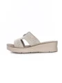 Papuci Dama din piele naturala 71-22 CREAM | FORMAZIONE