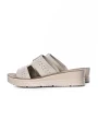 Papuci Dama din piele naturala 71-22 CREAM | FORMAZIONE