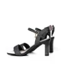 Pantofi cu toc din piele naturala 1299-5 GUN | FORMAZIONE