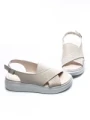 Sandale Dama din piele naturala K248-1 CREAM | FORMAZIONE