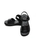 Sandale Dama din piele naturala 28-50 BLACK | FORMAZIONE