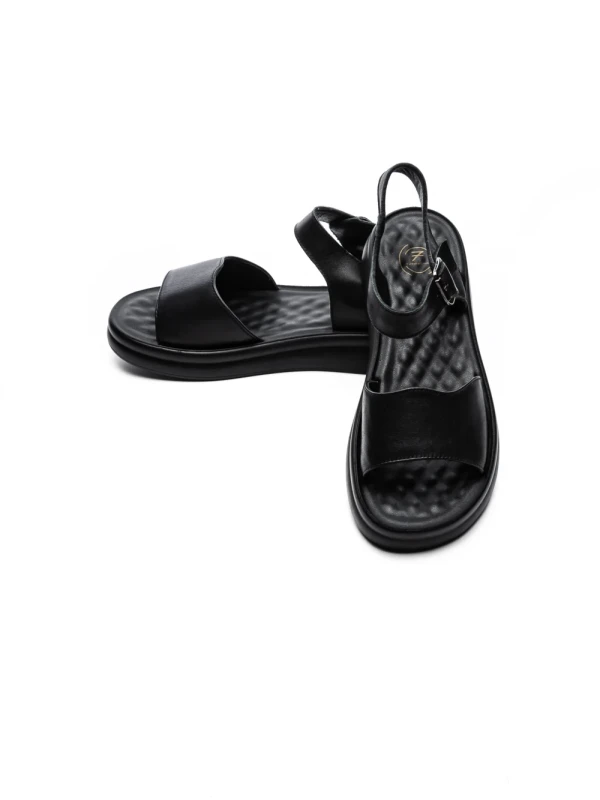 Sandale Dama din piele naturala 28-38 BLACK | FORMAZIONE