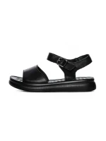 Sandale Dama din piele naturala 28-38 BLACK | FORMAZIONE