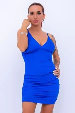 Ženska obleka 3529 Modra | Fashion